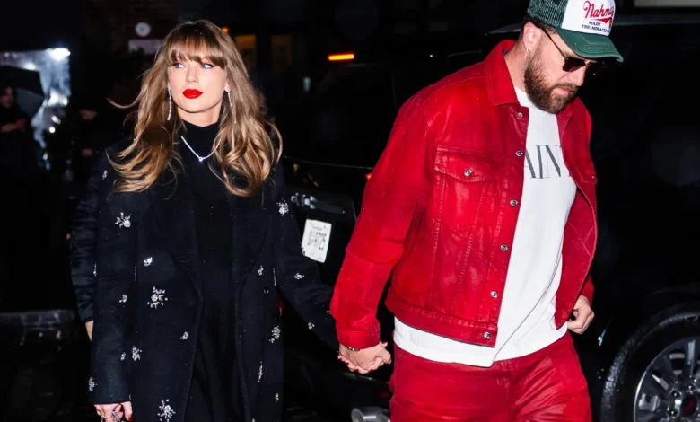 Taylor Swift and Travis Kelce